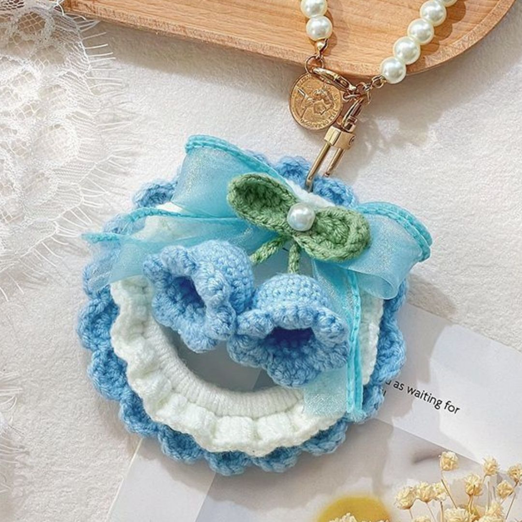 bellflower wreath charm pattern