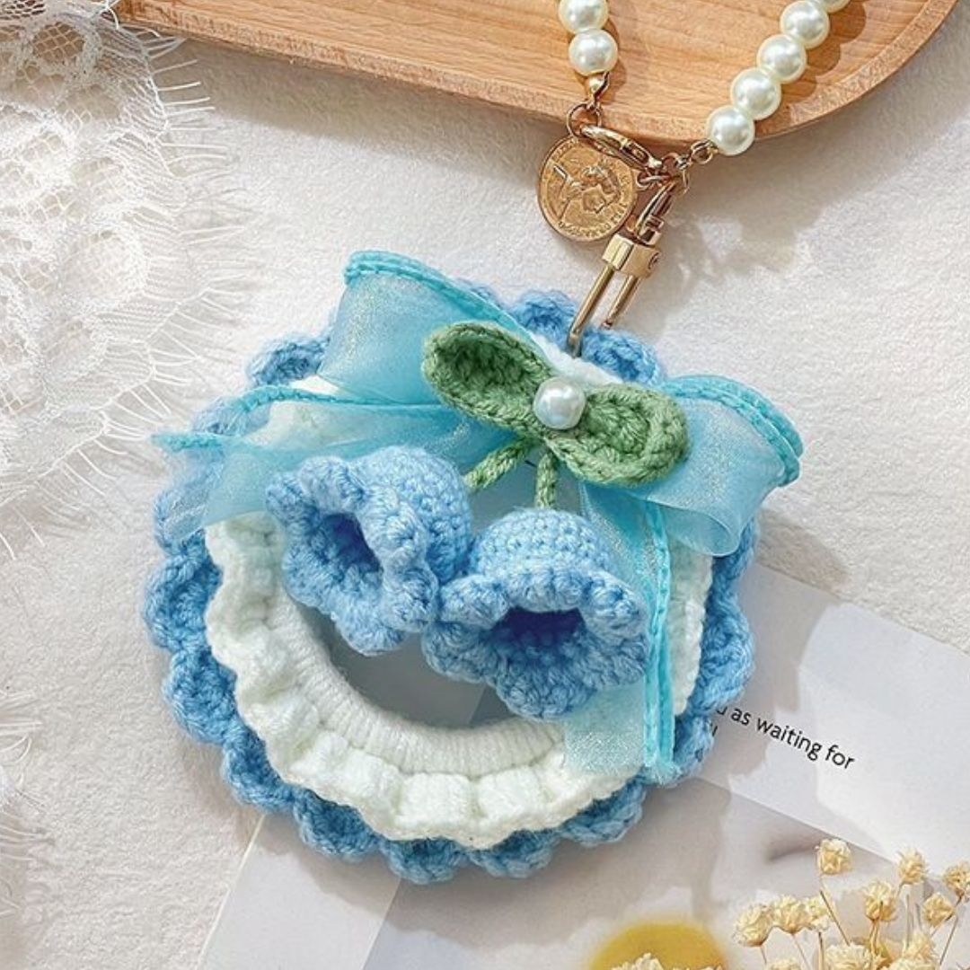 bellflower wreath charm pattern