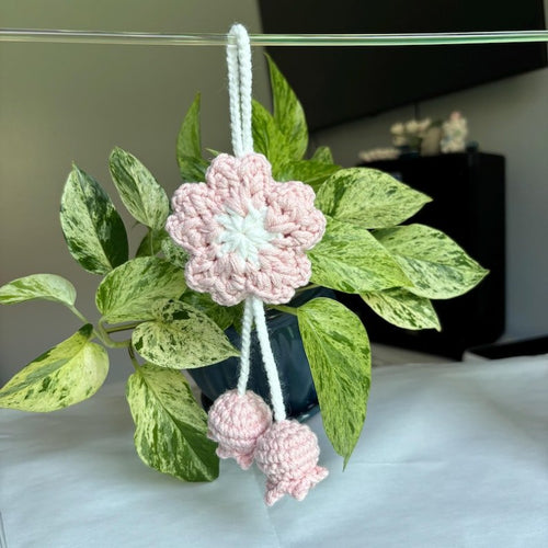 cherry blossom charm crochet pattern