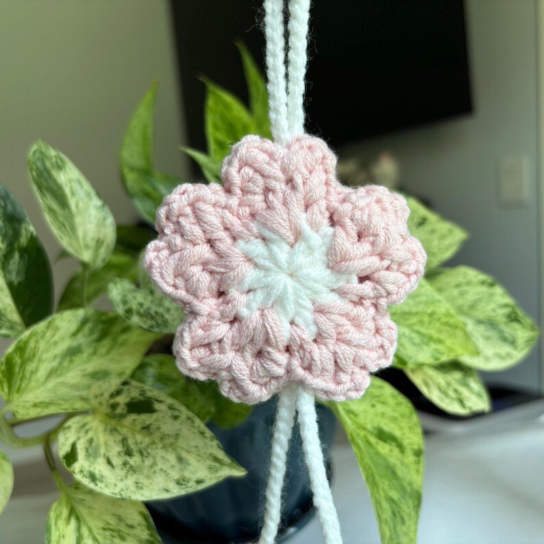 cherry blossom charm crochet pattern