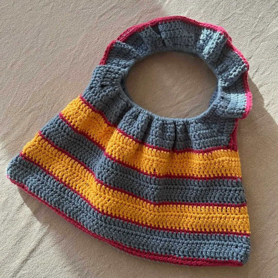 goovy stripes shoulder bag pattern